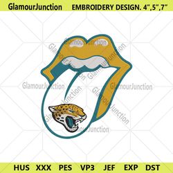 rolling stone logo jacksonville jaguars embroidery design download file