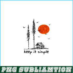 keep it simple png horror camping night png red moon png
