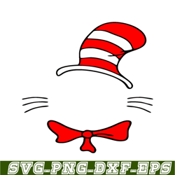 the hat svg, dr seuss svg, cat in the hat svg ds205122321