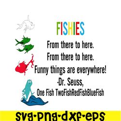 fishies from there to here svg, dr seuss svg, dr seuss quotes svg ds2051223249