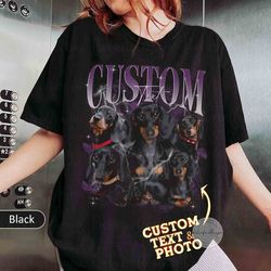 custom comfort colors pet shirt, custom photo, vintage graphic 90s tshirt, custom bootleg