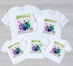 custom disney zombies 3 birthday shirt, zombies 3 family shirt, zombies 3 matching family