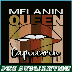 capricorn queen png zodiac sign melanin png retro vintage birthday png