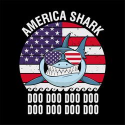 america shark svg