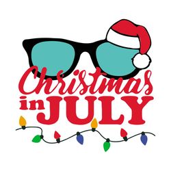 christmas in july, summer, summer svg, christmas, july, girl, gift for girl, png, dxf, eps