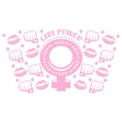 girl power starbucks cup svg, trending svg, starbucks wrap svg, starbucks cup svg, starbucks full wrap, girl power starb