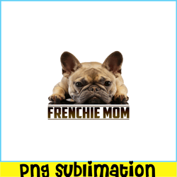 frenchie mom bulldog mascot png, french bulldog png, french dog artwork png