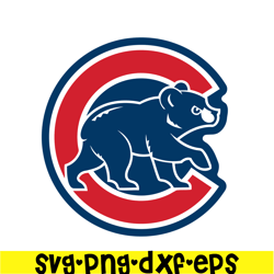 the cubs and bear svg png dxf eps ai, major league baseball svg, mlb lovers svg mlb30112368