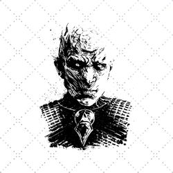 white walker night kinga song of ice and firegame of thrones svg