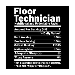 floor technician svg, trending svg, floor technician svg, nutritional svg, undeniable facts svg, dally value svg, hard w