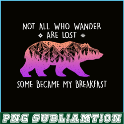 some became my breakfast png pink bear png advanture lover png