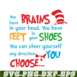 you have feet in your shoes svg, dr seuss svg, dr seuss quotes svg ds1051223138