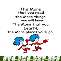 things the more place you go svg, dr seuss svg, dr seuss quotes svg ds2051223341