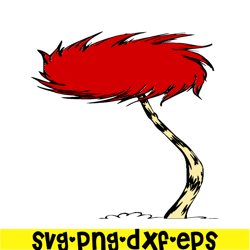 the red tree svg, dr seuss svg, dr. seuss' the lorax svg ds205122313