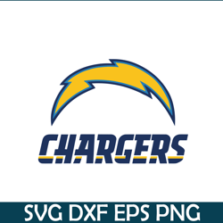 Chargers Logo SVG PNG EPS, USA Football SVG, NFL Lovers SVG
