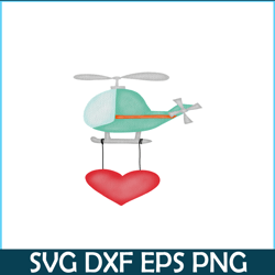 helicopter heart png, sweet valentine png, valentine holidays png