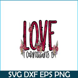 love corinthians png, retro valentine png, valentine holidays png