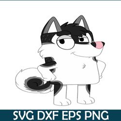 bluey wolf style svg png pdf bluey character svg bluey svg