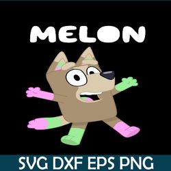 melon bluey svg png pdf