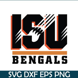 isu bengals svg png eps, nfl team svg, national football league svg