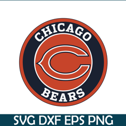 chicago bears svg png eps, national football league svg, nfl lover svg