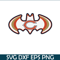 chicago bears letter svg png eps, national football league svg, nfl lover svg