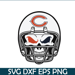 chicago bears helmet svg png eps, nfl team svg, national football league svg