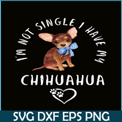im not single i have my chihuahua png, funny valentine png, valentine holidays png