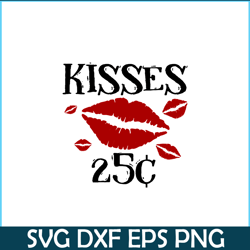 kisses 25c png