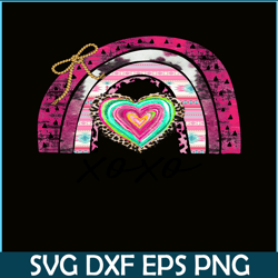 xoxo rainbow png, sweet valentine png, valentine holidays png