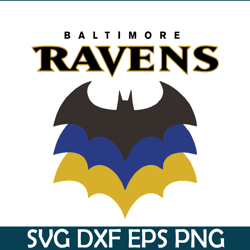 Baltimore Ravens Bats SVG PNG DXF EPS, USA Football SVG, NFL Lovers SVG