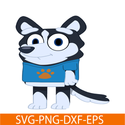 Bluey Dog SVG PNG PDF Bluey Characters SVG Bluey Cartoon SVG