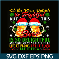 beer is so delightful png beer santa png christmas beer png