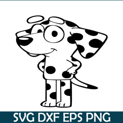 mrs. retriever dalmatian svg png dxf eps bluey character svg bluey cartoon svg