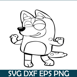 happy bluey svg png dxf eps bluey movie svg bluey character svg