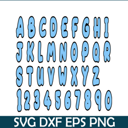 bluey alphabet svg png dxf eps bluey design svg bluey vibes svg