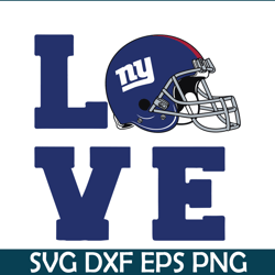 New York Giants Love SVG PNG DXF EPS, Football Team SVG, NFL Lovers SVG NFL230112324