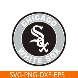 chicago white sox logo svg png dxf eps ai, major league baseball svg, mlb lovers svg mlb01122308