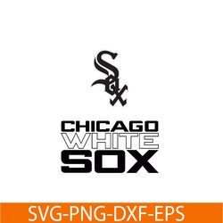 chicago white sox text svg png dxf eps ai, major league baseball svg, mlb lovers svg mlb01122309