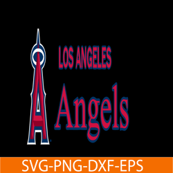 los angeles angels pink text svg, major league baseball svg, mlb lovers svg mlb011223100