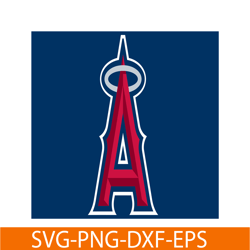 los angeles angels blue flag svg, major league baseball svg, mlb lovers svg mlb011223105