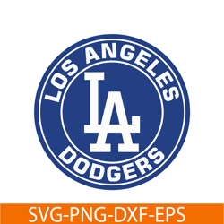 los angeles dodgers blue logo svg, major league baseball svg, mlb lovers svg mlb011223110