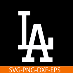 la the white text svg, major league baseball svg, mlb lovers svg mlb011223123