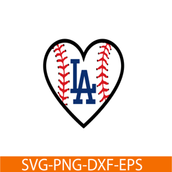 the heart of los angeles svg, major league baseball svg, mlb lovers svg mlb011223135