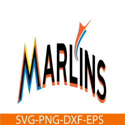 marlins text svg, major league baseball svg, mlb lovers svg mlb011223145