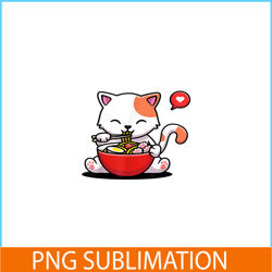 Kitty Enjoy Ramen PNG, Anime Manga PNG, Japanese Food PNG