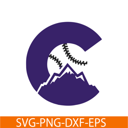 colorado rockies team logo svg png dxf eps ai, major league baseball svg, mlb lovers svg mlb01122344