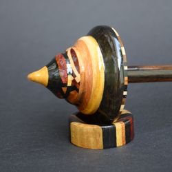 teacup spindle. tibetan support spindle for spinning.