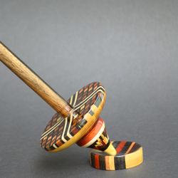 tibetan supported spindle for wool spinning