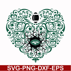 new york jets heart svg, jets heart svg, nfl svg, png, dxf, eps digital file nfl2410202l